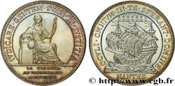 BRETAGNE - MÉDAILLES ET JETONS DU XIXe SIÈCLE Jeton de la Chambre de commerce de Nantes SPL