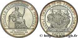 BRETAGNE - MÉDAILLES ET JETONS DU XIXe SIÈCLE Jeton de la Chambre de commerce de Nantes n.d.