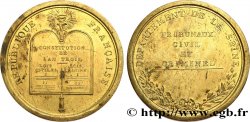 DROIT ET JURIDIQUE Médaille des Juges des Tribunaux du département de la Seine 1795