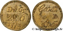 ENGLAND - COIN WEIGHT Poids monétaire pour la demi-guinée 1772