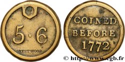 ENGLAND - COIN WEIGHT Poids monétaire pour la guinée 1772