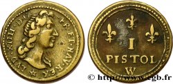 LOUIS XIII AND LOUIS XIV - COIN WEIGHT Poids monétaire pour le louis d’or aux huit L n.d.