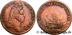 LOUIS XIV LE GRAND ou LE ROI SOLEIL Prise de la ville de Rosas en Catalogne n.d.