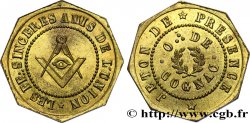 FRANC - MAÇONNERIE COGNAC, LES FRERES SINCERES AMIS DE L’UNION n.d.
