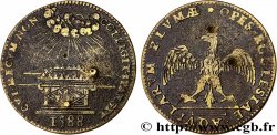 LA LIGUE. MONNAYAGE AU NOM D HENRI III Jeton TB