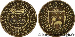 ROUEN (VILLE DE...) Jeton Lt 27, Henri IV par Nicolas Briot 1608