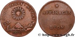 CORPORATIONS - LES SIX CORPS DES MARCHANDS DE PARIS Jeton Cu 29, affinages 1744