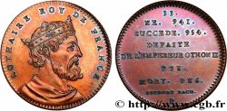 SÉRIE MÉTALLIQUE DES ROIS DE FRANCE Règne de LOTHAIRE - 33 n.d.