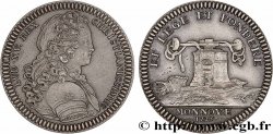 MONNAIE DE PARIS Louis XV - refrappe AU