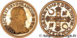 PERSONNAGES CÉLÈBRES Henri II - refrappe du demi-louis  1559
