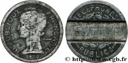TROISIÈME RÉPUBLIQUE Jeton de téléphone 1937