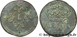 LOUIS XIII LE JUSTE Poids monétaire pour le demi-franc de forme circulaire n.d.