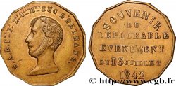 LOUIS-PHILIPPE Ier Médaillette, Ferdinand Philippe, Duc d Orléans 1842