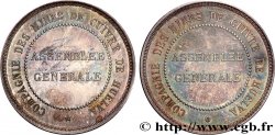 BANQUES - ÉTABLISSEMENTS DE CRÉDIT Jeton AR 36 poinçon abeille, Crédit foncier de France 1852