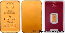 GOLD, PALLADIUM & PLATINUM INVESTMENT Lingotin de 2 grammes - OR 999,9 n.d.