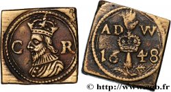 ANGLETERRE - POIDS MONÉTAIRE Poids monétaire pour le Demi-Souverain de Charles Ier AU