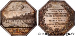 CORPORATIONS LES TROIS PONTS EN FER SUR LA SEINE 1800