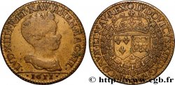 LOUIS XIII THE JUST Jeton Cu 28 1611