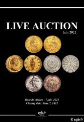 Live Auction - Juin 2022 - à paraître BRILLANT Marie, BRILLANT Pauline, CLAIRAND Arnaud, COMPAROT Laurent, CORNU Joël, JUILLARD Alice, VOITEL Laurent