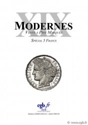 Modernes XIX spécial 5 Francs DESROUSSEAUX Stéphane, PRIEUR Michel