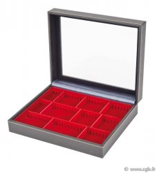Coffret NERA-VARIUS PLUS avec vitrine LINDNER