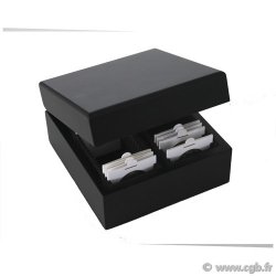 Box en bois pour monnaies sous étuis HB SAFE
