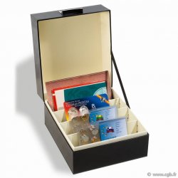 Boîte de rangement LOGIK pour billets, série BU, BE, monnaies sous blister LEUCHTTURM