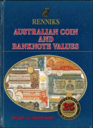 Renniks Australian coin and Banknote values