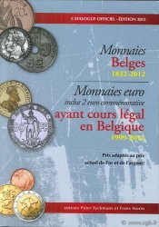 Catalogue officiel Monnaies Belges - 2012