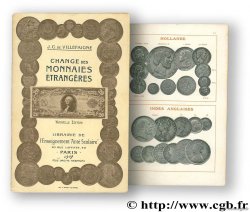 Change des monnaies étrangères DE VILLEFAIGNE J.-G.