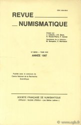 Revue Numismatique 1987, VIe série, tome XXIX 