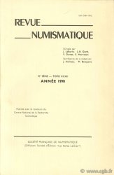 Revue Numismatique 1990, VIe série, tome XXXII Collectif