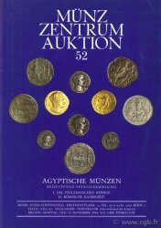 Münzzentrum auktion 52, Agyptische Münzen