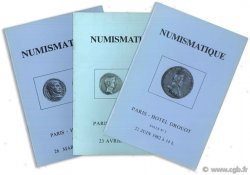 Lot de trois catalogues de vente Drouot WEIL A.