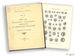 Collection R. Jameson - T.III - Suite des monnaies grecques antiques et impériales romaines 
