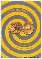Monnaies de collection en or, en électrum, en argent et en bronze, quelques-unes en platine - vente 1992 VINCHON J.