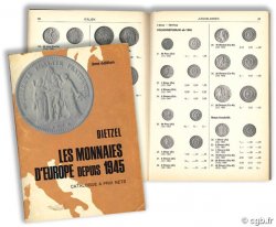 Les monnaies d Europe depuis 1945 - Catalogue à prix nets- 3me édition H. DIETZEL