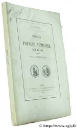 Origine du pouvoir temporel des papes précisées par la numismatique CHARVET J.