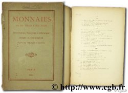 Catalogue des monnaies du XVème siècle à nos jours - domination française à l étranger - sièges et campagnes - famille Napoléonienne CIANI L.