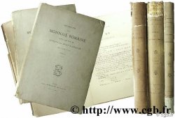 Recherches sur la monnaie romaine depuis son origine jusqu à la mort d Auguste tome I-II-III D AILLY B.