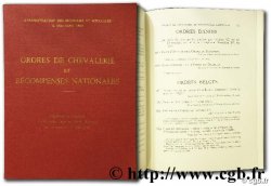 Ordres de Chevalerie et récompenses nationales. Musée monétaire. 20 mars - 30 mai 1956 