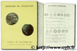 Monnaies de collection, 17-18-19 octobre 1982 BARTHOLD R., BAUDEY J.-C., PESCE M., POINSIGNON A.