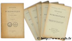 Bulletin de numismatique - 10e volume SERRURE R.