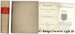 Mémoires - Société Française de numismatique et d archéologie - Sections diverses : 1869 - 1878 