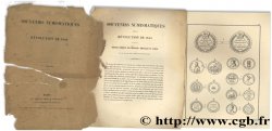 Souvenirs numismatiques de la Révolution de 1848 - Recueil complet des monnaies, médailles et jetons qui ont paru en France depuis le 22 février 1848 SAULCY F. de