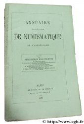 Annuaire de la Société française de Numismatique et d Archéologie : Numismatique mérovingienne 