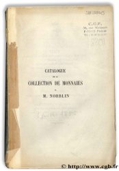 Catalogue des monnaies françaises et étrangères composant la collection de feu M. Norblin POEY-D AVANT F.