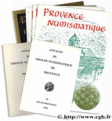 Provence Numismatique, bulletins - Annales du groupe numismatique de Provence 