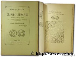 Recueil spécial de grandes curiosités inédites et peu connues, dans le champ de l Archéologie, de la Numismatique et de l Épigraphie BOUTROWSKI-GLINKA A.