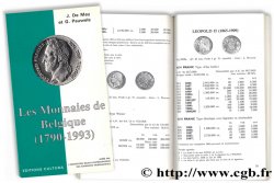 Les monnaies de Belgique (1790-1993) DE MEY J., PAUWELS G.